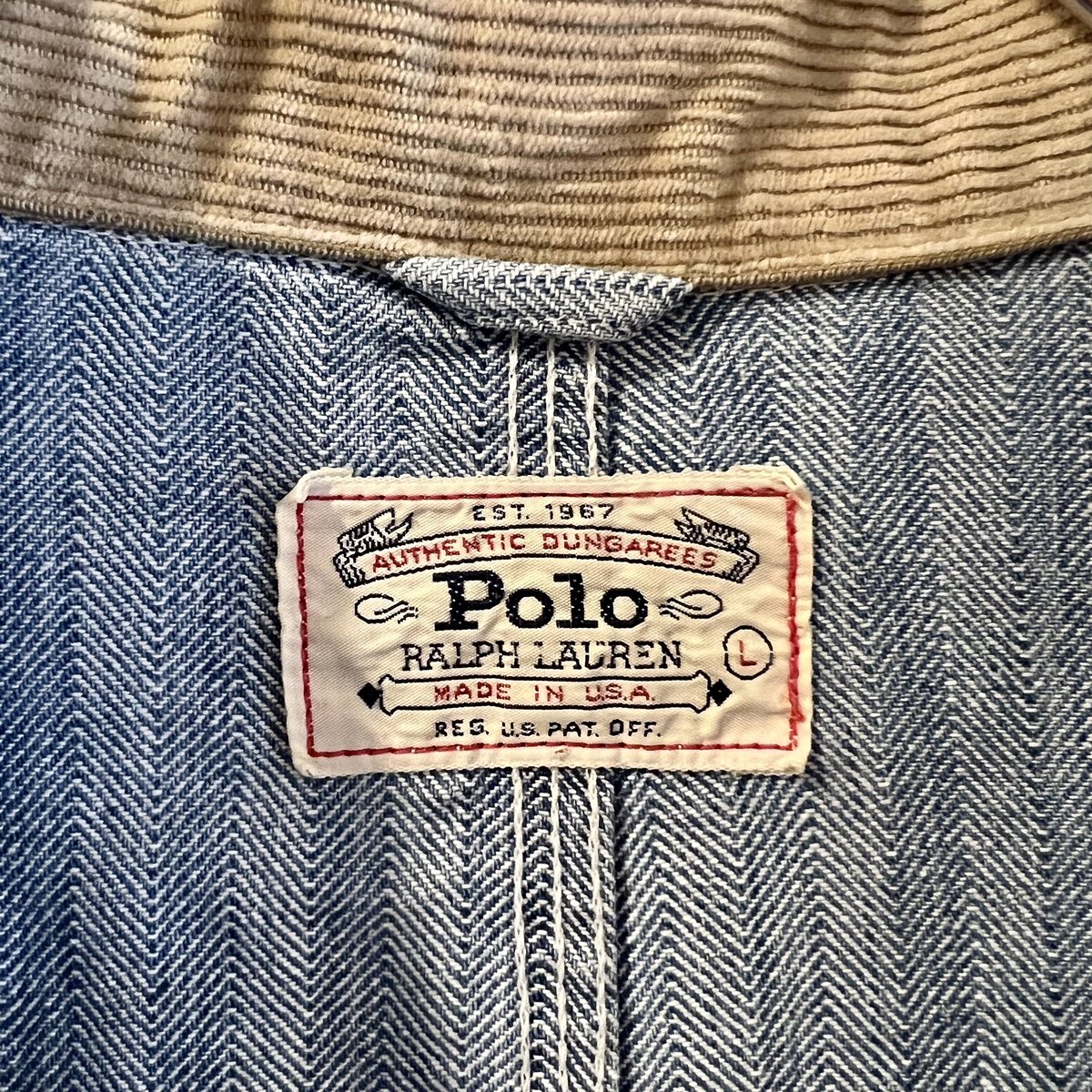 80s POLO Ralph Lauren カバーオール ラルフローレン 襟 80s POLO Ralph Lauren カバーオール ラルフローレン 襟
