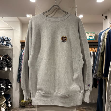 90s　Champion　リバースウィーブ　REVERSE WEAVE　USA製　Size L　刺繡タグ　HARVARD　チャンピオン　(S5001)