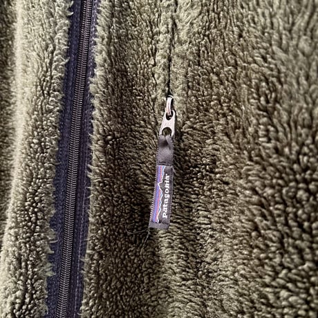 90s　Patagonia レトロカーディガン　パタゴニア　STYLE:25182S7　1997年製　ハンターグリーン　USA製　(S2845)
