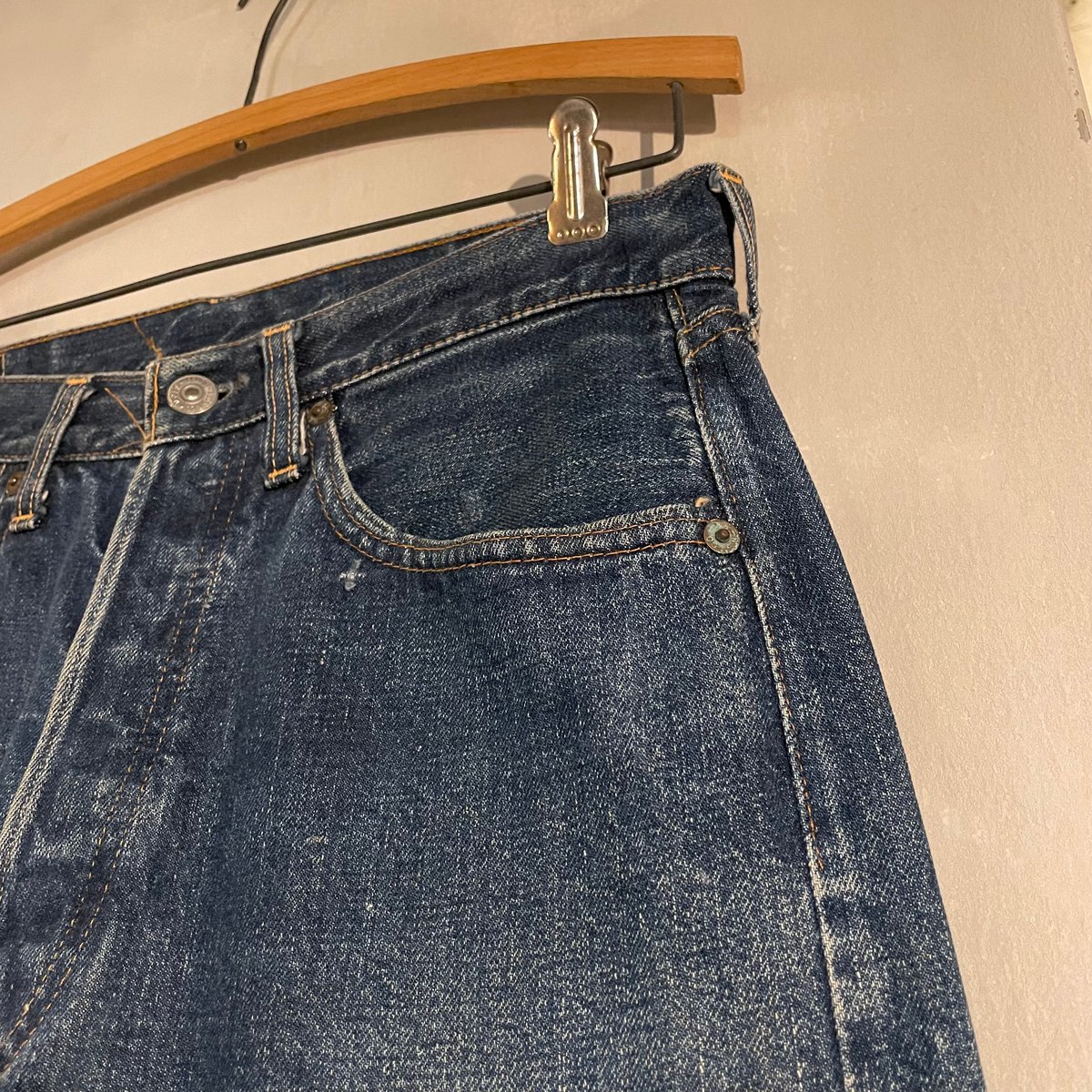 60s Levi's 501 Big E 30×31 リーバイス デニムパンツ ボタン裏2 ヴ...