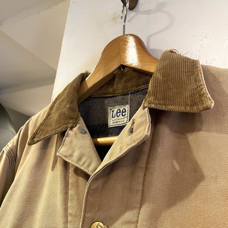 Lee 70s USA製 ダック地 カバーオール ブランケットライナー Lee 70s USA製 ダック地 カバーオール ブランケットライナー
