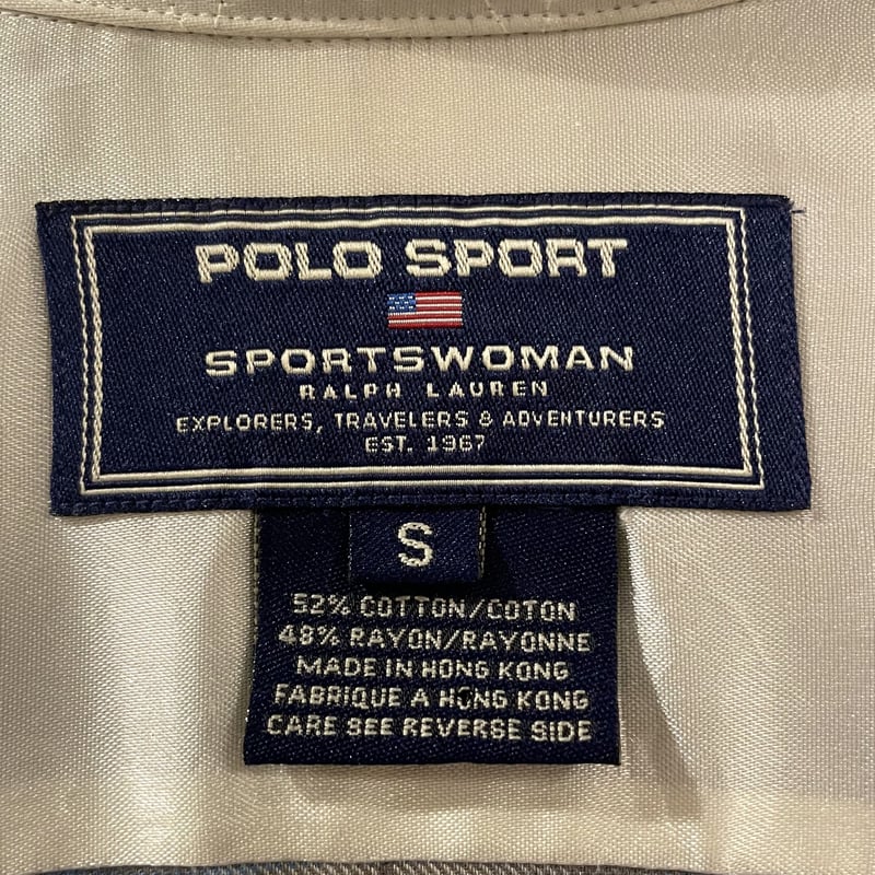 希少Ralph Lauren ポロ スポーツ　レーヨン　オープンカラー サイズＭ 774f2e9d9306bb214cf2f5c6e79367