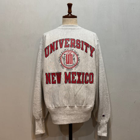 90s　Champion　リバースウィーブ　Reverse Weave　DEAD STOCK　Size M　NEW MEXICO　刺繡タグ　チャンピオン　(S4967)