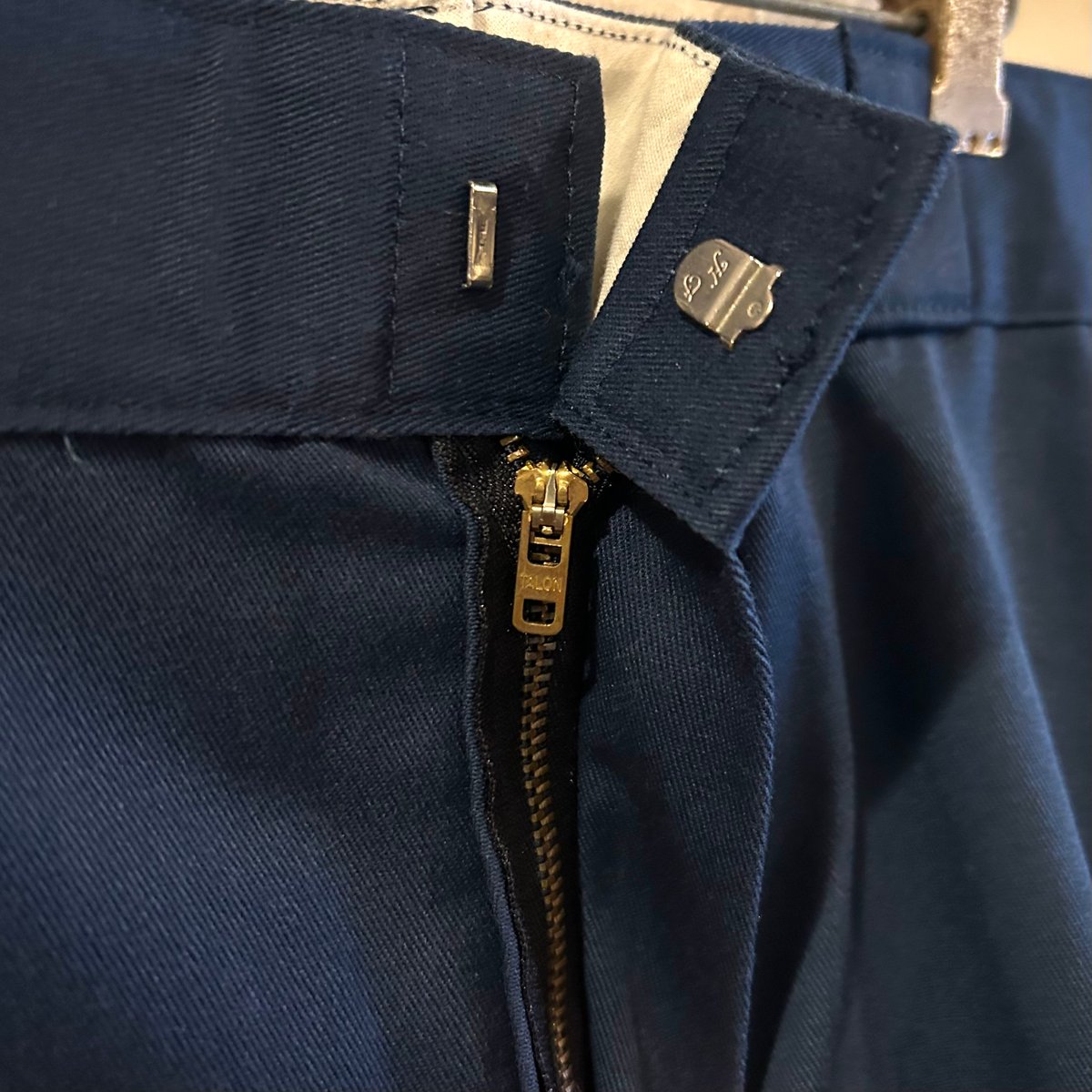 90s Dickies 874 ワークパンツ ディッキーズ ネイビー TALON 90s Dickies 874 ワークパンツ ディッキーズ ネイビー TALON