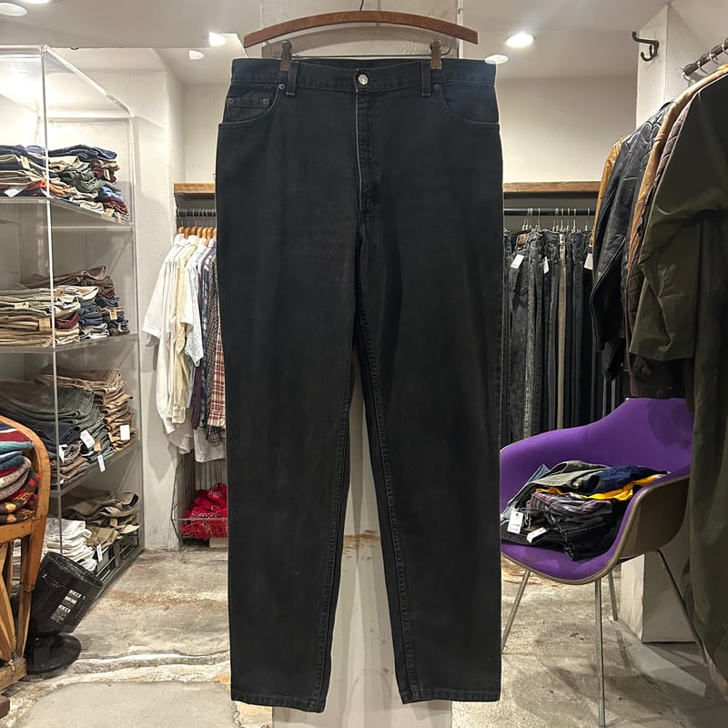 levi's リーバイス　550 デニムパンツ　ジーンズ　ブラック　00s 楽天市場】00s リーバイス 550 リラックス フィット テーパード