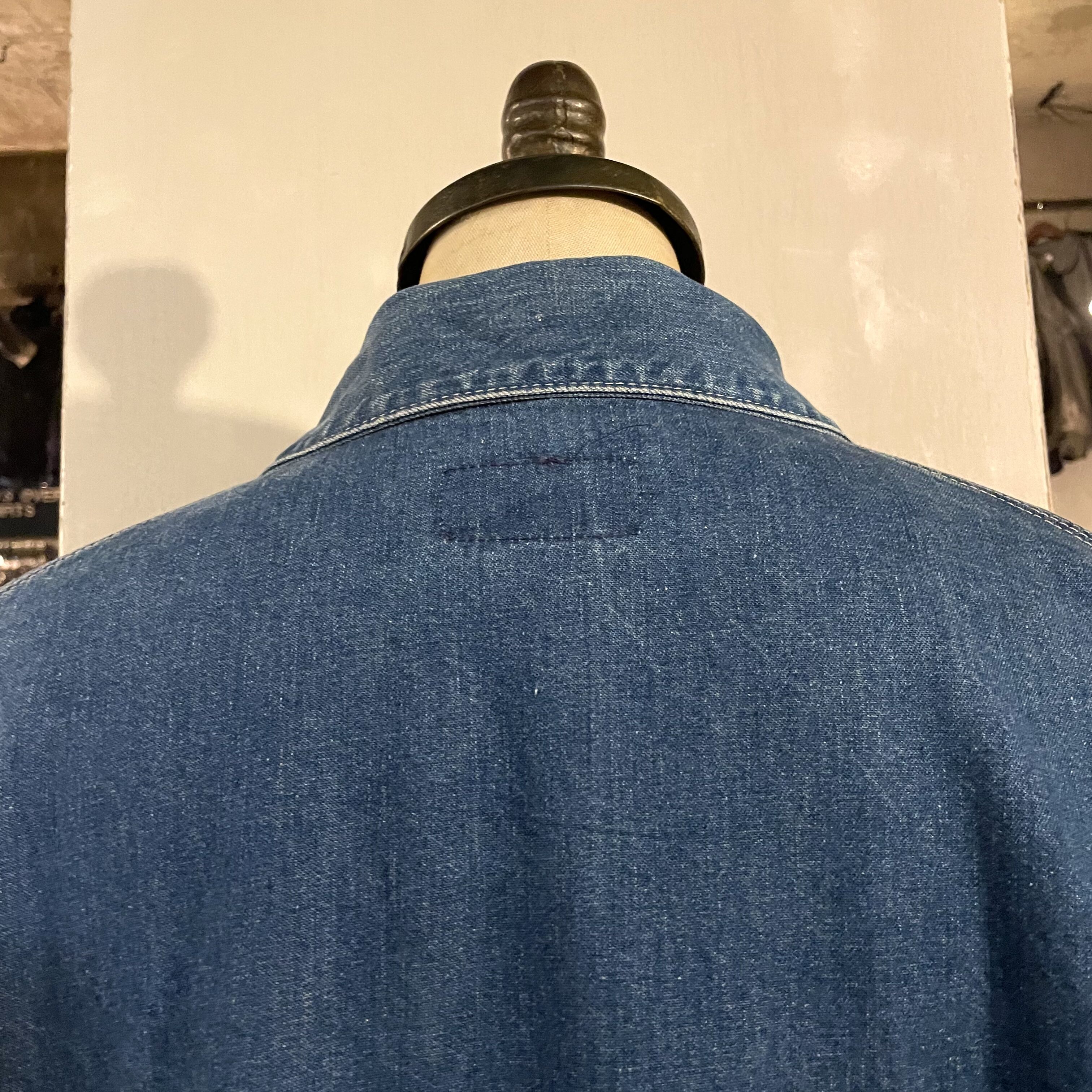 i*p様 70s80s OSHKOSH デニムカバーオール！usa製 70s〜 OSHKOSH デニムカバーオール オシュコシュ ビッグサイズ USA製