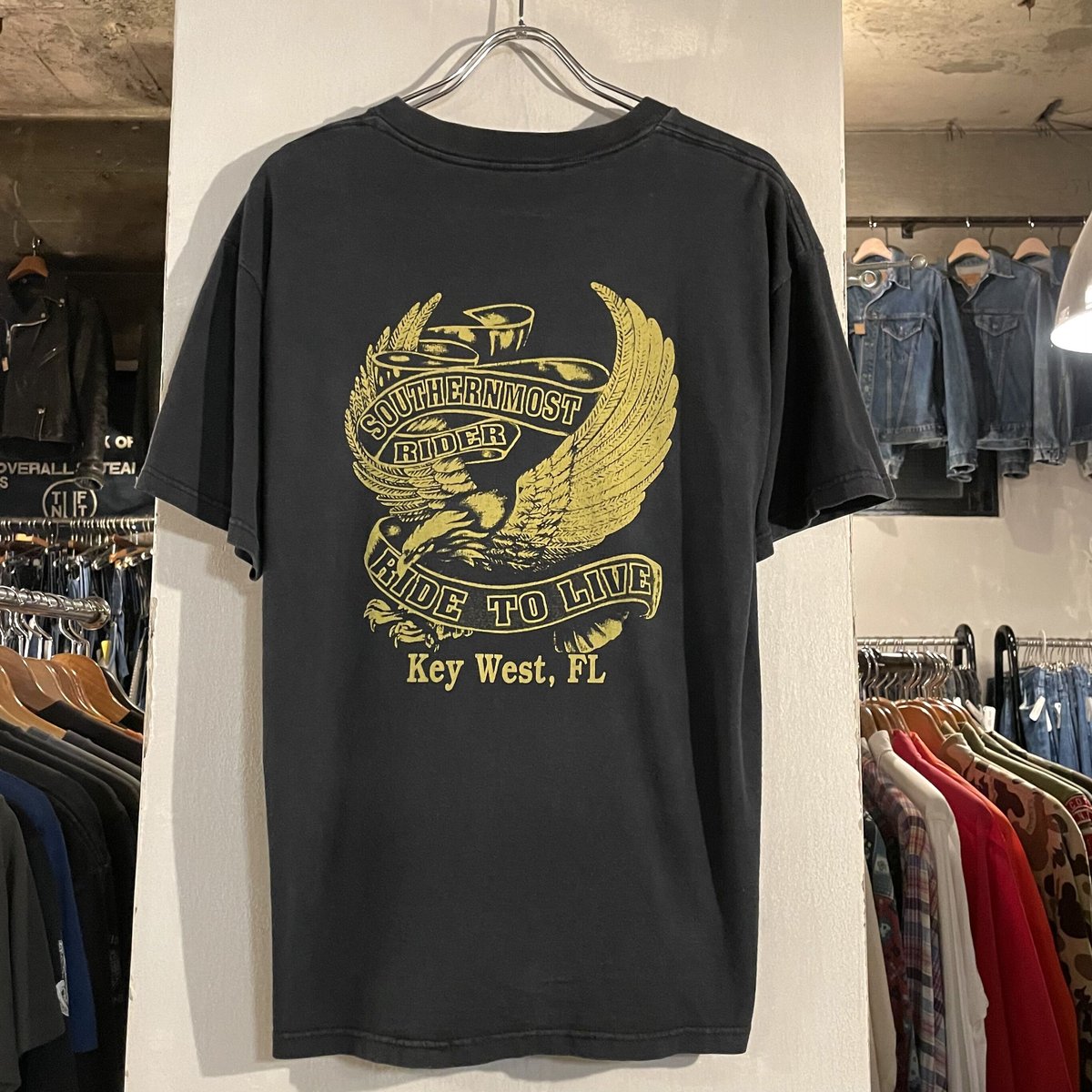 超レア90's T.M. STEVENS アウトオブコントロール ツアーTシャツ 超レア90's T.M. STEVENS アウトオブコントロール ツアーTシャツ