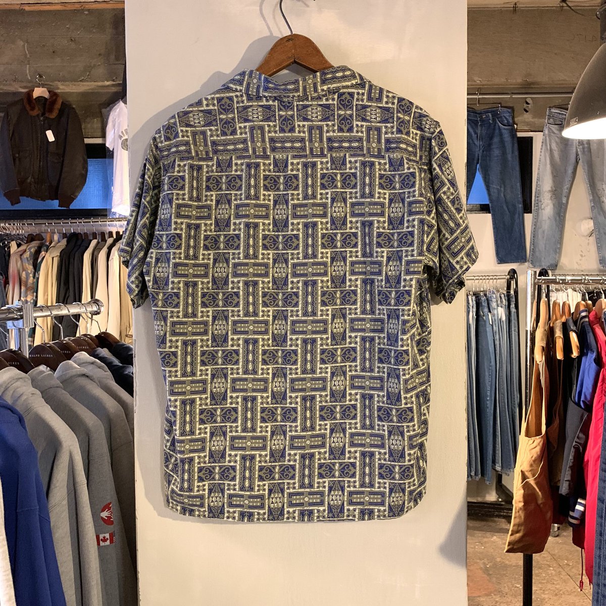 60s FRUIT OF THE LOOM S/S オープンカラーシャツ ボックス