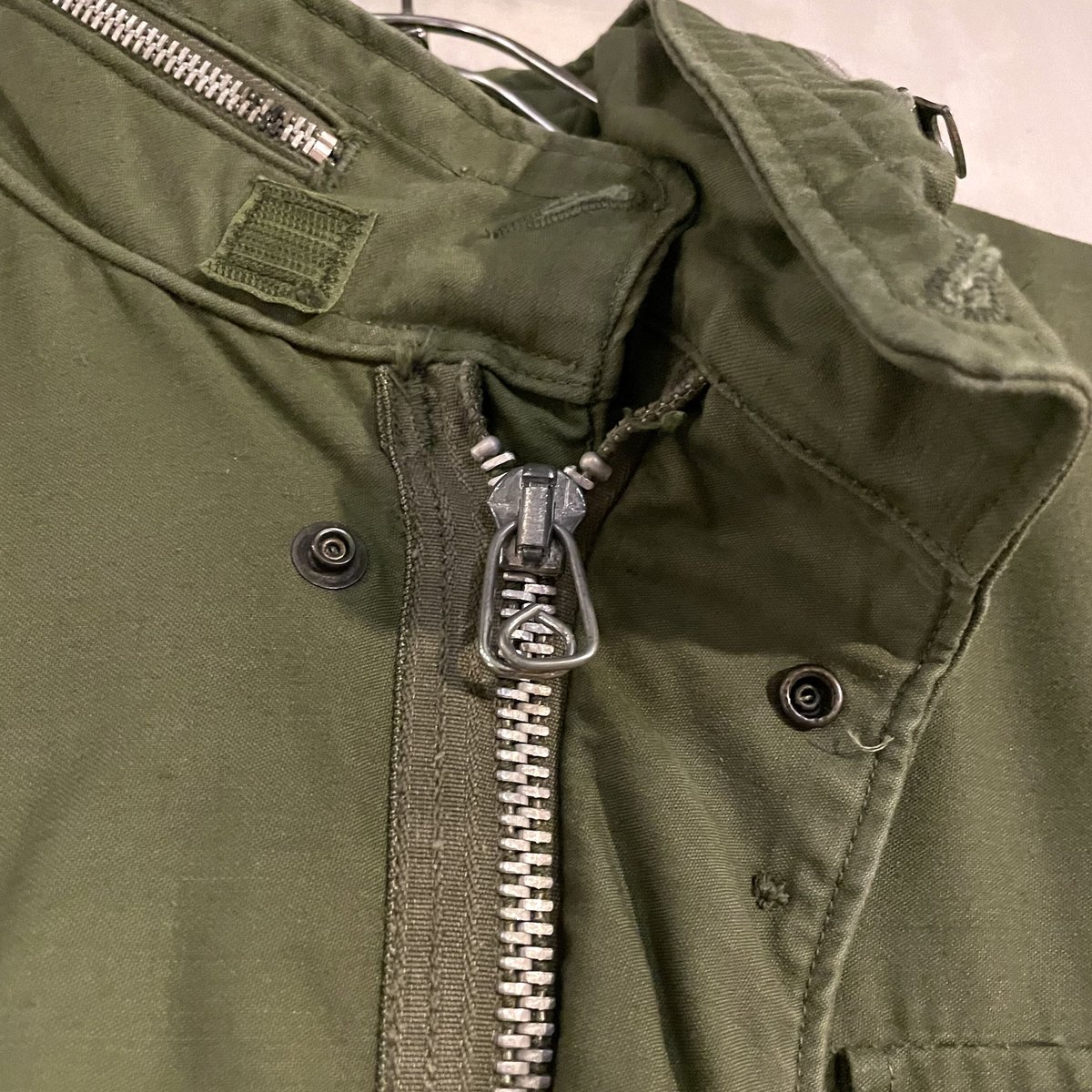 70s US ARMY M-65 Field Jacket 2ndタイプ アルミジップ フィー