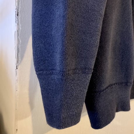 60s　Vintage sweat　カレッジスウェット　ヴィンテージスウェット　CHRISTCHURCH SCHOOL　クライストチャーチ　紺色　(S2153)