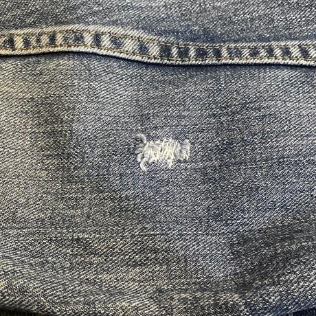 70s~　Lee 220-J　デニムジャケット　USA製　Size 36相当　リー　2ポケ　左綾　(S5735)