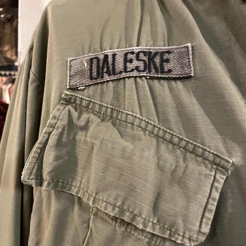 70s US ARMY Jungle Fatigue Jacket 5th Type ジャング