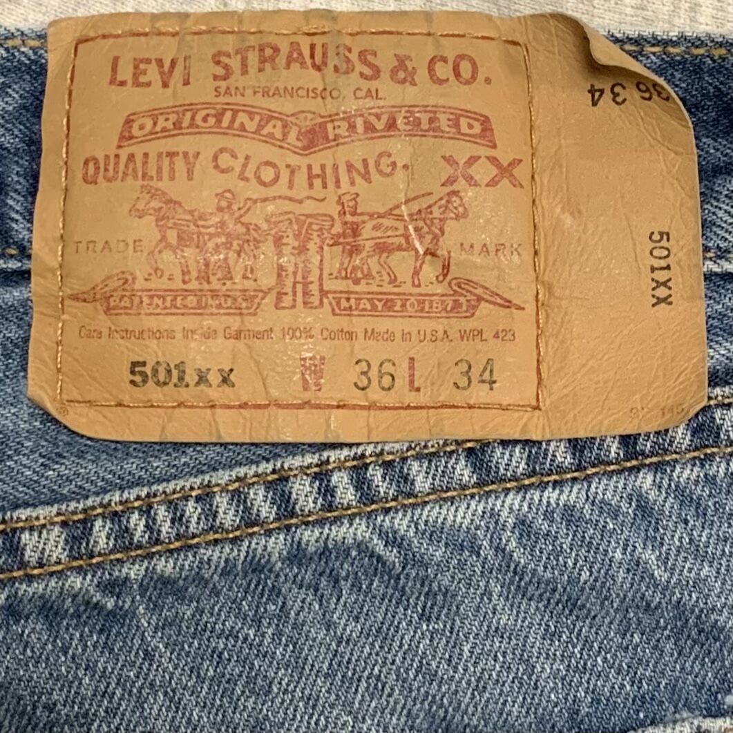 90s Levi's 501 リーバイス デニムパンツ ボタン裏653 1996年 USA製