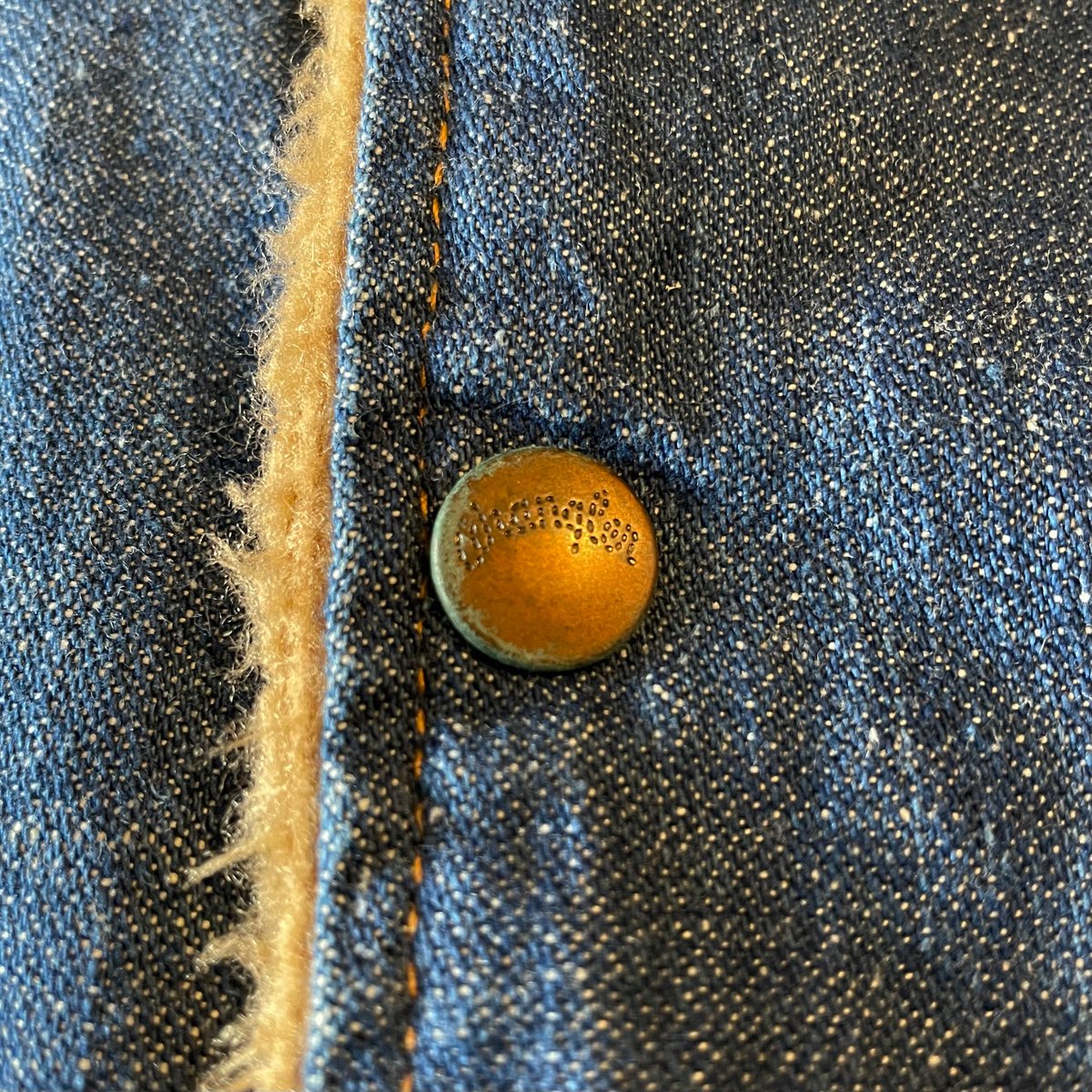 70s Wrangler ボア デニムジャケット USA製 Size 42 ラングラー 70s Wrangler ボア デニムジャケット USA製 Size 42 ラングラー
