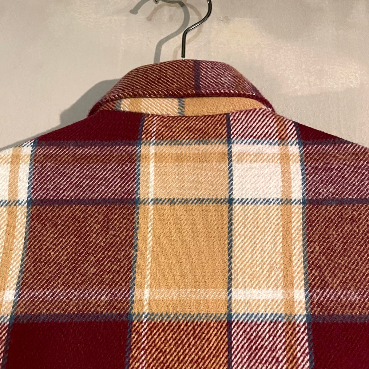 90s BIG MAC L/S ネルシャツ Size L コットンシャツ (S4267) |