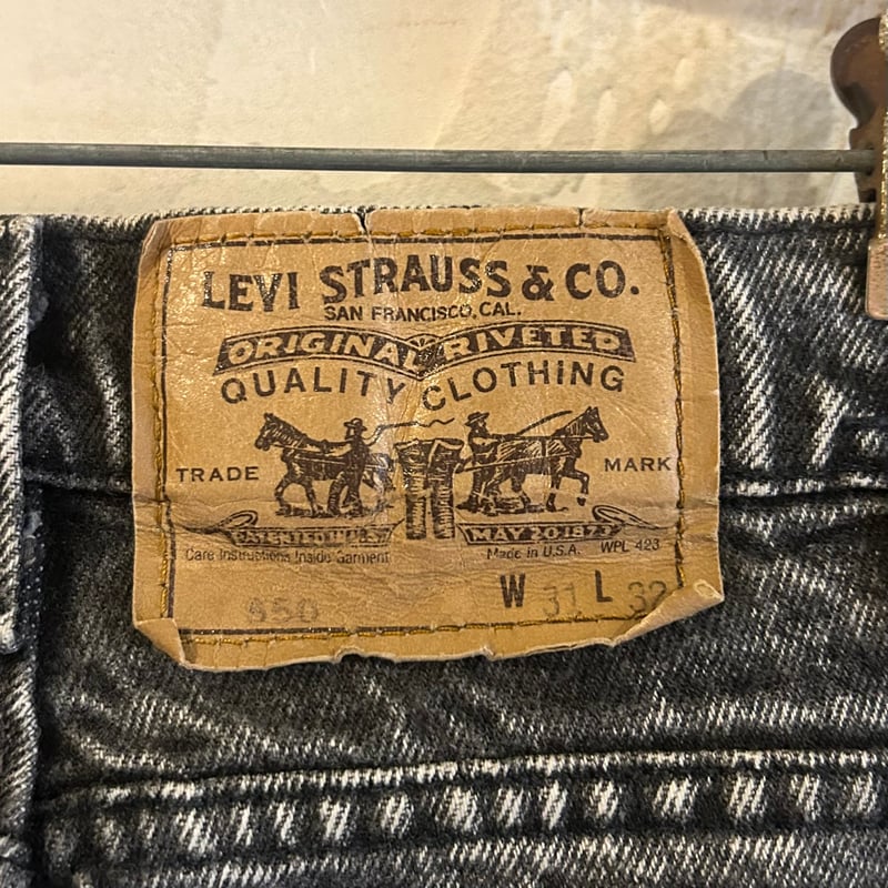 CANDYTOWNさん専用　Levi's 40550-4157 ブラック CANDYTOWNさん専用 Levi's 40550-4157 ブラック Levi Made In Japan
