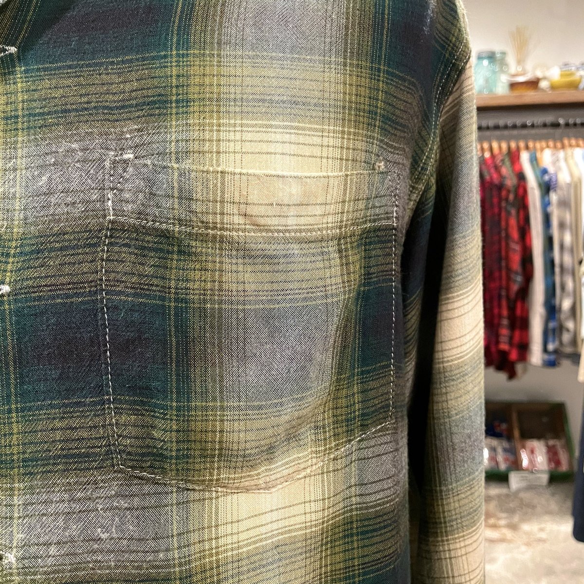 TOWNCRAFT PENNEYS 60s 船タグ ヴィンテージ レーヨンシャツ TOWNCRAFT PENNEYS 60s 船タグ ヴィンテージ レーヨンシャツ