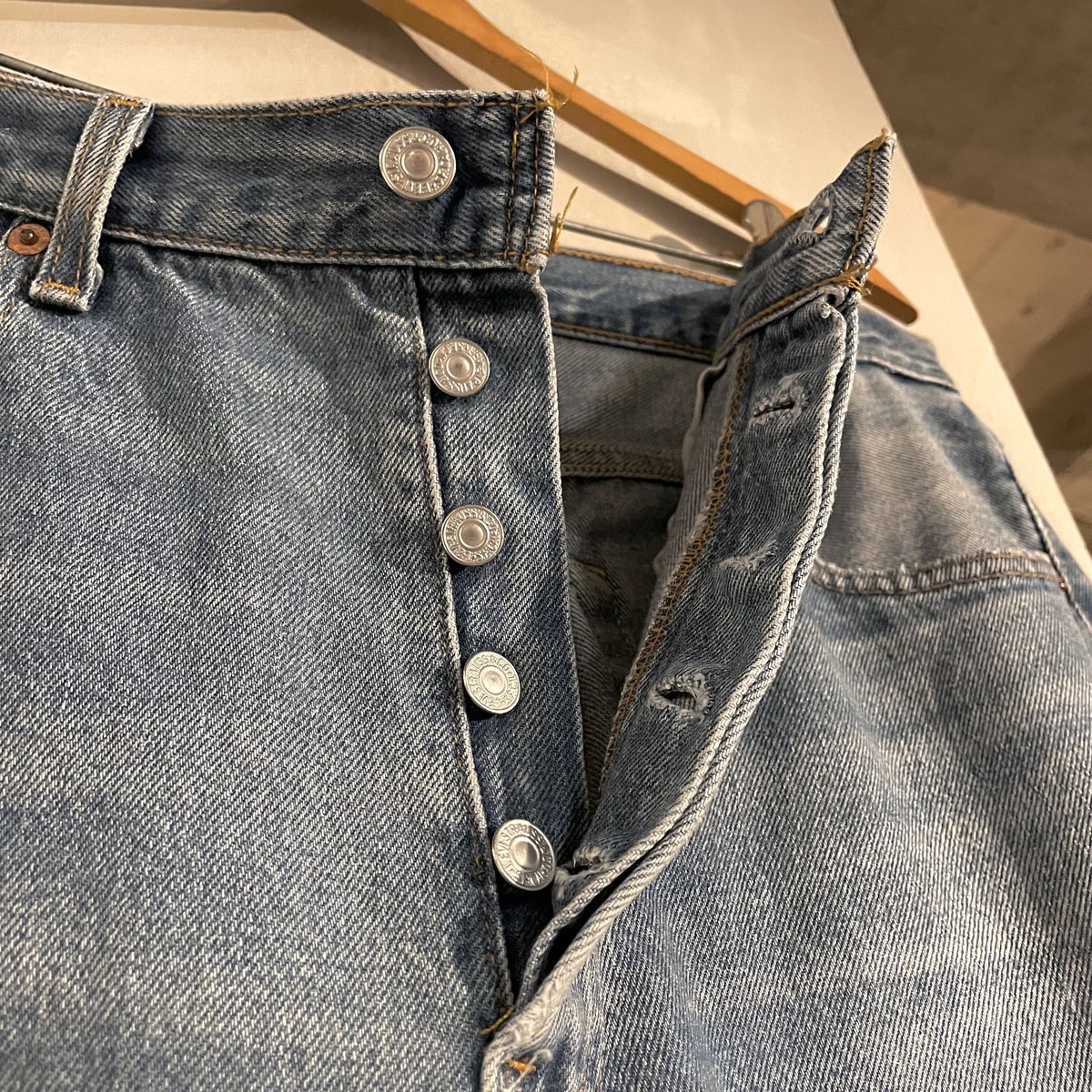 90s Levi's 501 0115 リーバイス デニムパンツ 34×34 USA製 ボタン