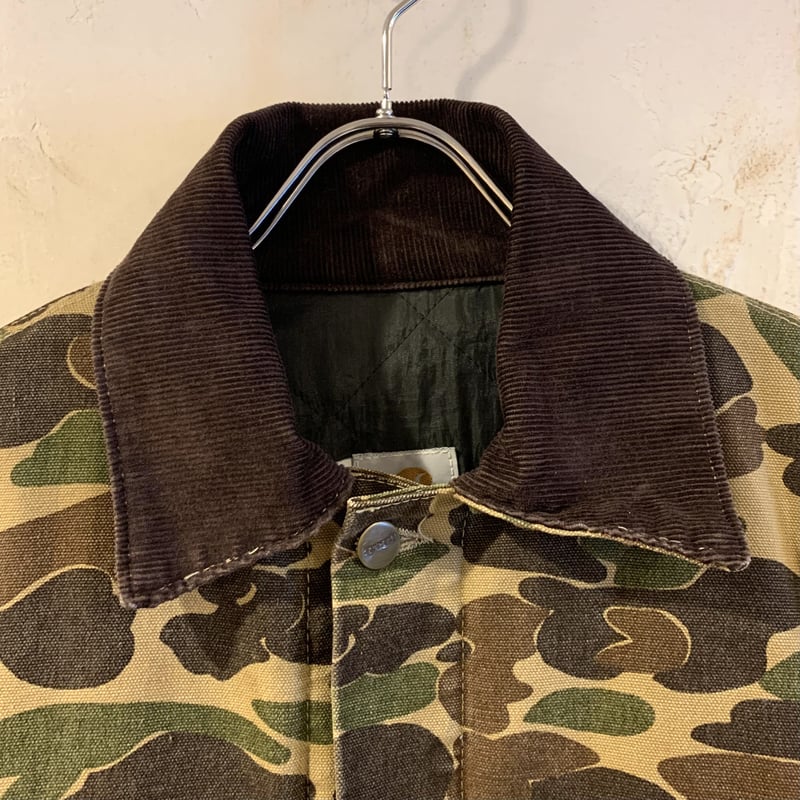 80s Carhartt ハンティングジャケット カーハート ダックハンターカモ 80s Carhartt ハンティングジャケット カーハート ダックハンターカモ