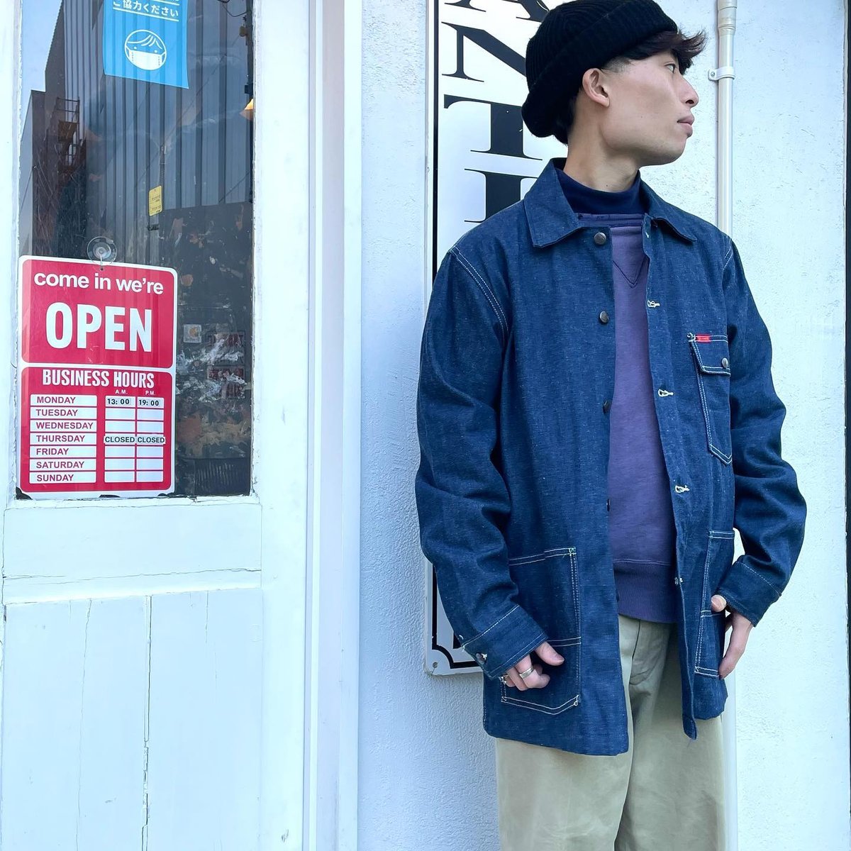 BIG SMITH 70s UNION MADE DEAD STOCK デニムカバーオール デ BIG SMITH 70s UNION MADE DEAD STOCK デニムカバーオール デ