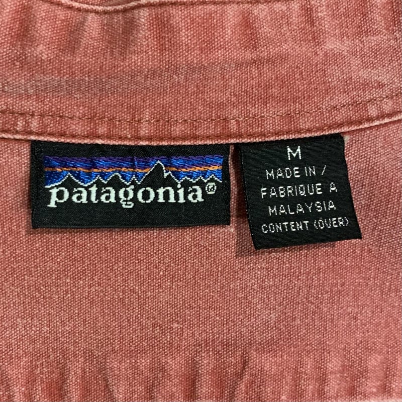 90s patagonia L/S コットンダックシャツ パタゴニア 長袖シャツ 90s patagonia L/S コットンダックシャツ パタゴニア 長袖シャツ