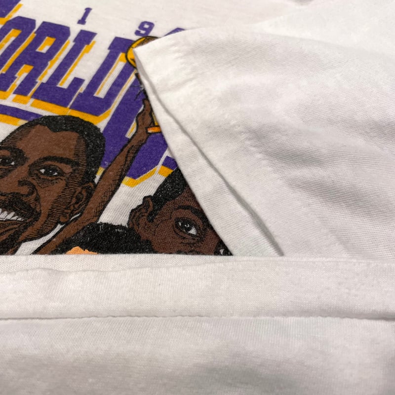 80s LOS ANGELS RAKERS S/S Tシャツ USA製 Size M NBA