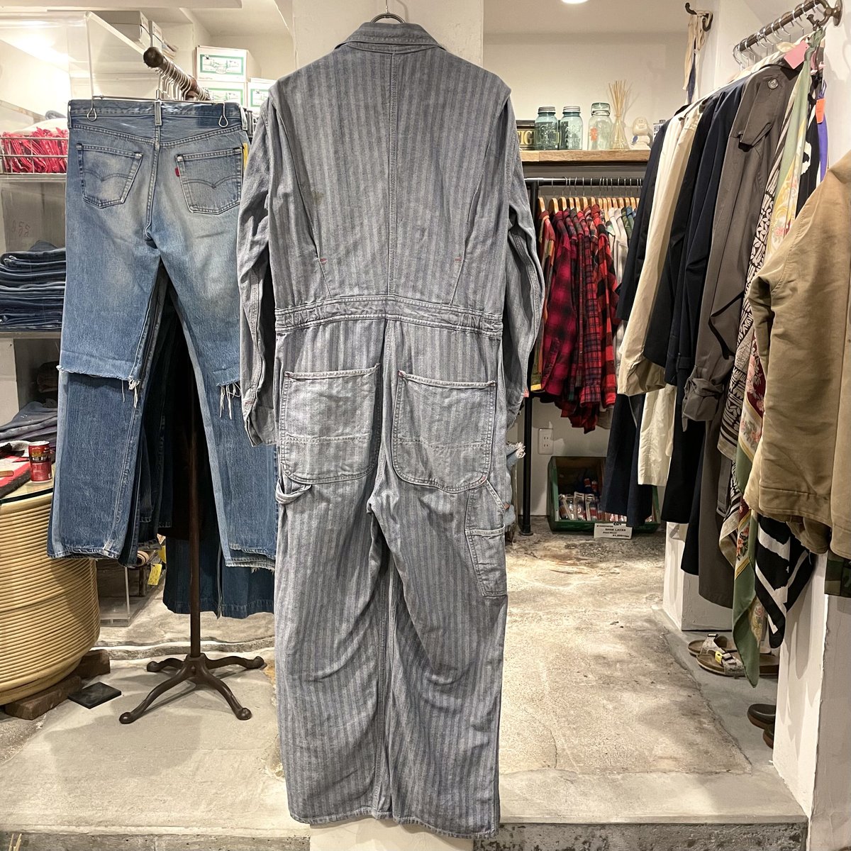 BIG MAC HBT オールインワン ヘリンボーンツイル PENNEY'S GRIPPERジ