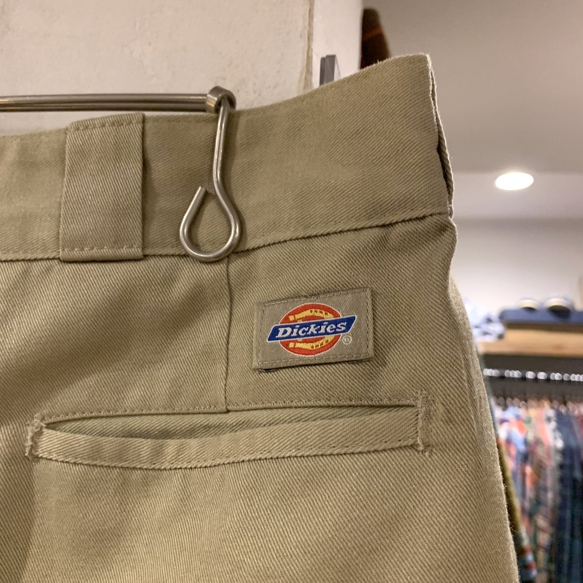 90s Dickies874 ワークパンツ ディッキーズ ベージュ USA製