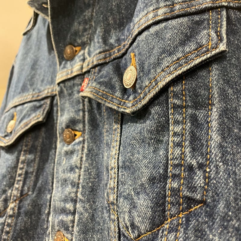 80s Levi's 70506-0316 リーバイス デニムジャケット ブランケット