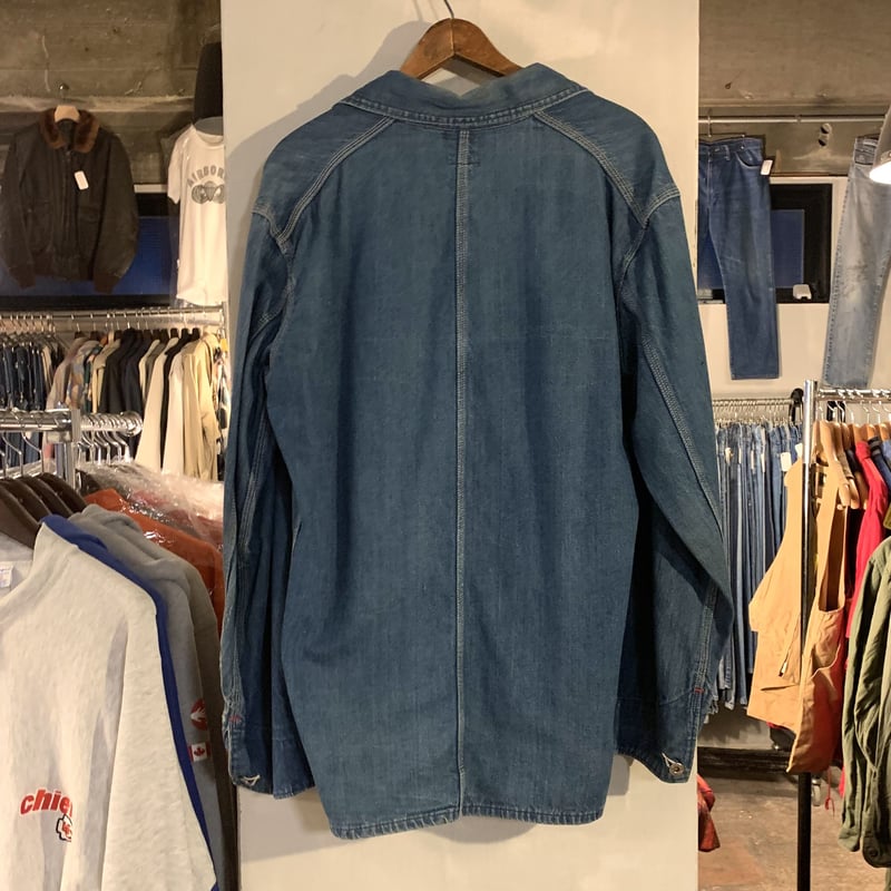 50s GO-PFOR JOHNSON UNIFORME ヴィンテージ デニムカバーオール 50s GO-PFOR JOHNSON UNIFORME ヴィンテージ デニムカバーオール