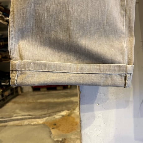 90s　Polo by Ralph Lauren　ポロチノ　ラルフローレン　チノパン　ベージュ　TALONジップ　33×33　USA製　(S3967)