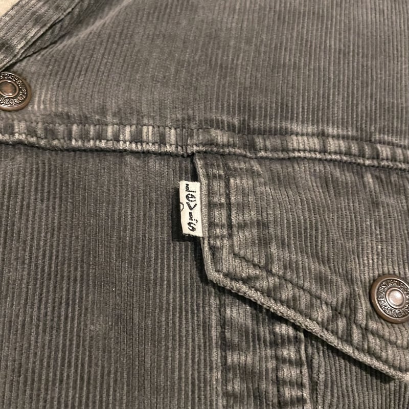 90s～ Levi's 71500-6958 コーデュロイ ボアジャケット ブラック