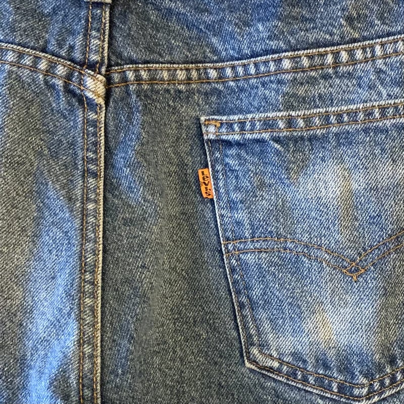 80s Levi's 517 リーバイス デニムパンツ ブーツカット オレンジタブ 