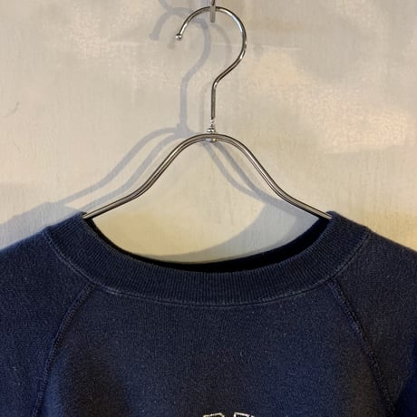 60s　Vintage sweat　カレッジスウェット　ヴィンテージスウェット　CHRISTCHURCH SCHOOL　クライストチャーチ　紺色　(S2153)