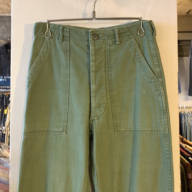 60s US ARMY ベイカーパンツ OG 107 COTTON SATTEN PANTS ...