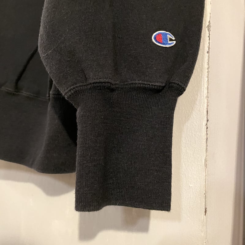 90s Champion リバースウィーブ reverse weave ブラック USA製 チ