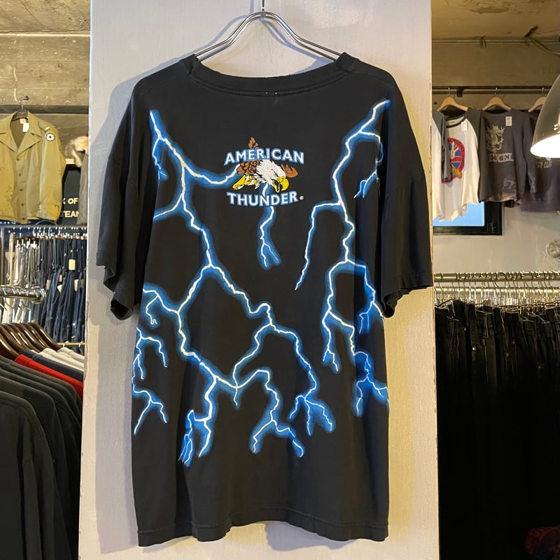 90s~ AMERICAN THUNDER S/S Tシャツ Size XL アメリカンサンダ