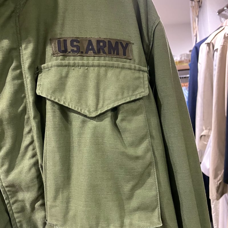 US ARMY M-65 フィールドジャケット 2ndタイプ アルミジップ グレー