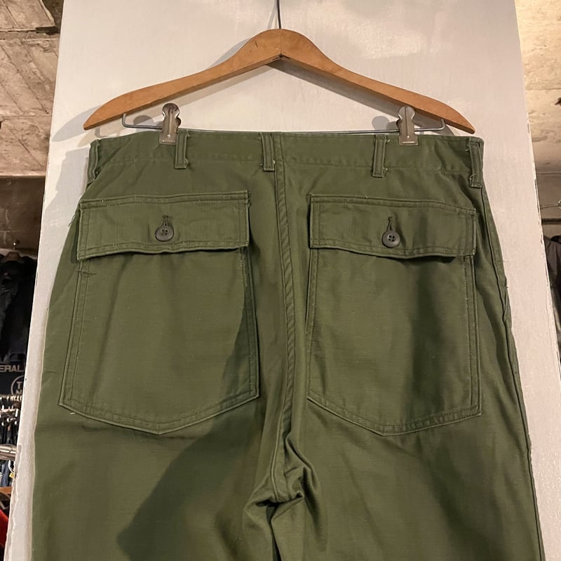 70s US ARMY ベイカーパンツ 34×33 ミリタリーパンツ OG 107 70s US ARMY ベイカーパンツ 34×33 ミリタリーパンツ OG 107