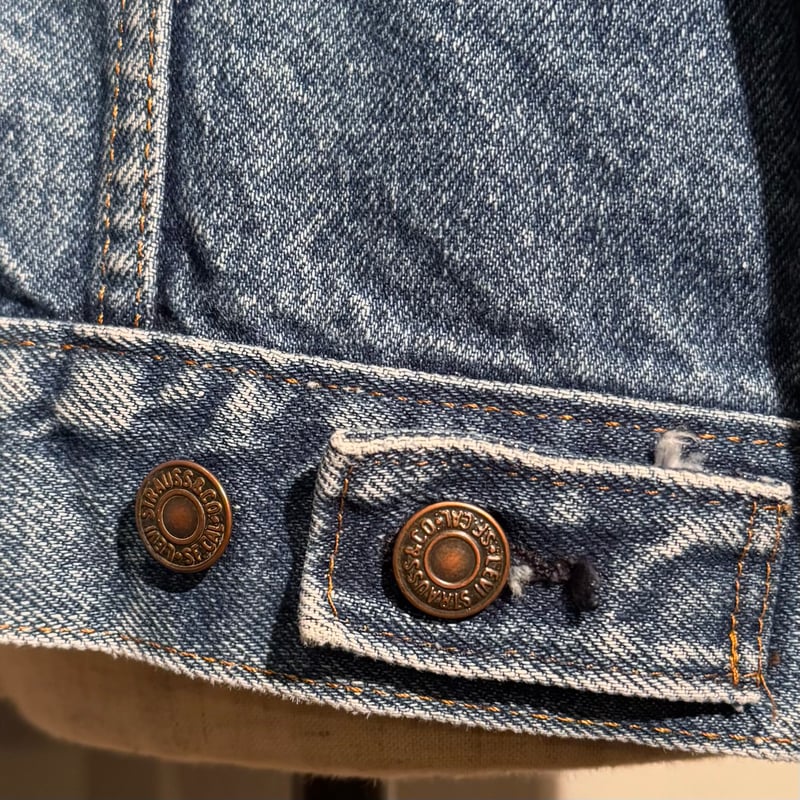 70s〜 Levi's 71205-0217 デニムジャケット USA製 Size 44 ロン
