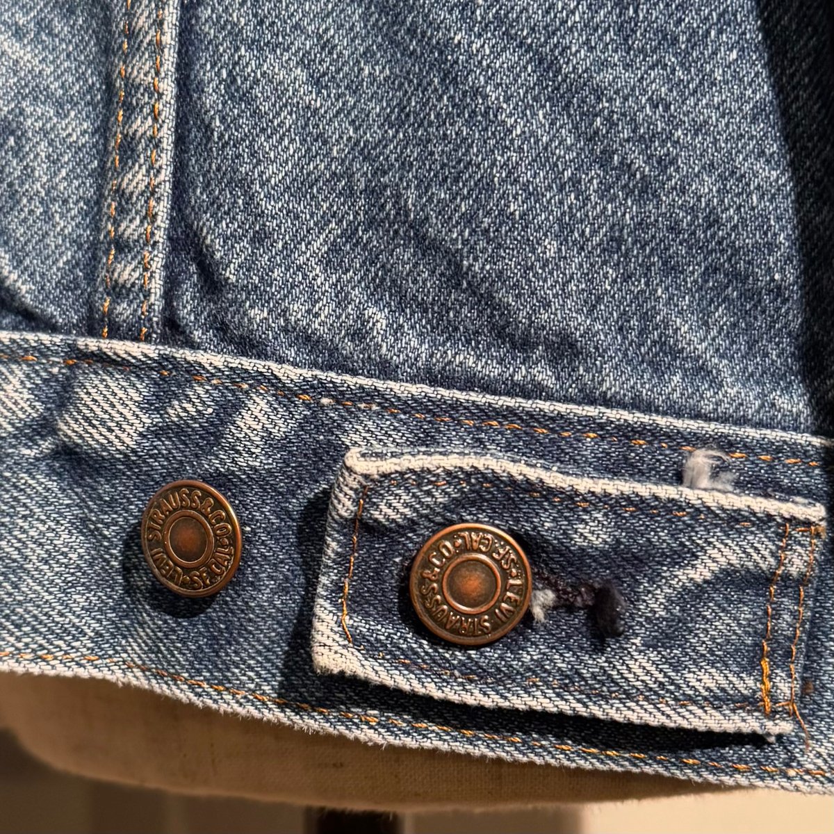 70s〜 Levi's 71205-0217 デニムジャケット USA製 Size 44 ロン