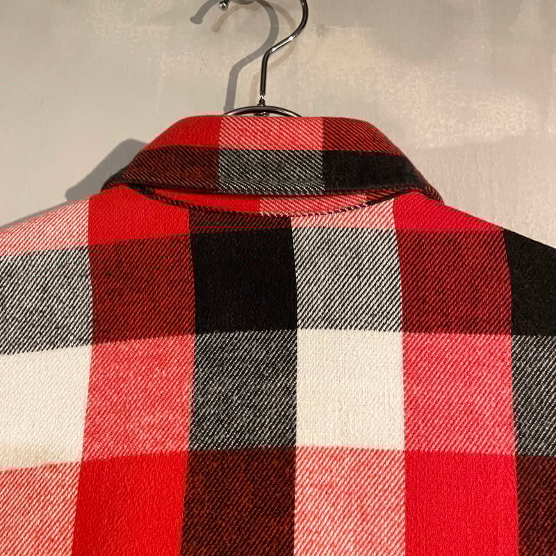 80s BIG MAC L/S ネルシャツ USA製 Size L ビッグマック (S4613