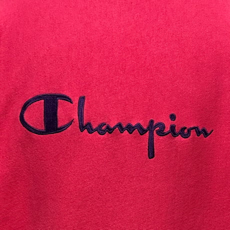 90s　Champion　リバースウィーブ　Reverse Weave　USA製　Size L　スクリプトロゴ　刺繡タグ　チャンピオン　(S5373)