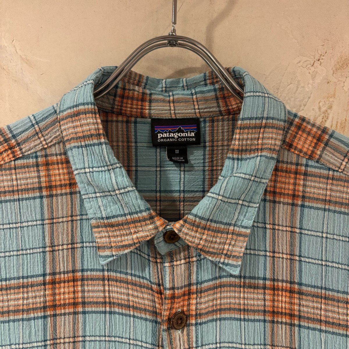 patagonia S/S コットンシャツ A/C Shirt Size M パタゴニア エア
