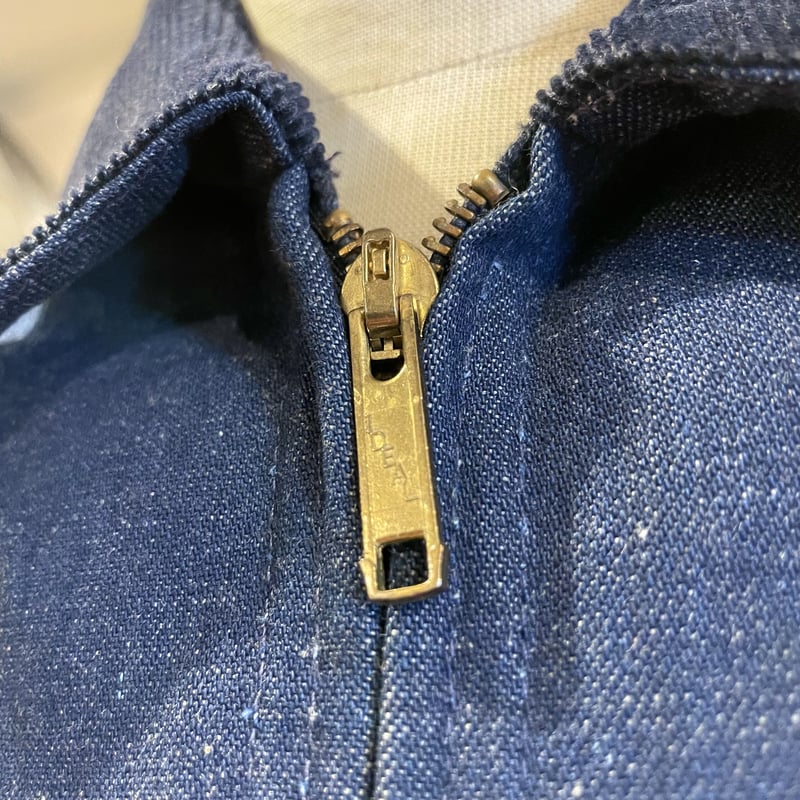 70s OSHKOSH デニムジャケット キルティングライナー IDEAL ZIP 70s OSHKOSH デニムジャケット キルティングライナー IDEAL ZIP