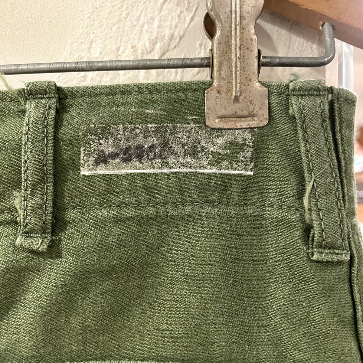 60s US ARMY ベイカーパンツ OG107 COTTON TROUTHERS 60年代 60s US ARMY ベイカーパンツ OG107 COTTON TROUTHERS 60年代