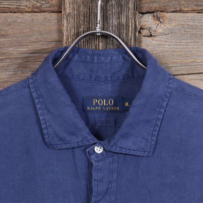 POLO RALPH LAUREN 長袖 リネン シャツ XS インディゴ 楽天市場】POLO Ralph Lauren ポロ ラルフローレン リネンシャツ