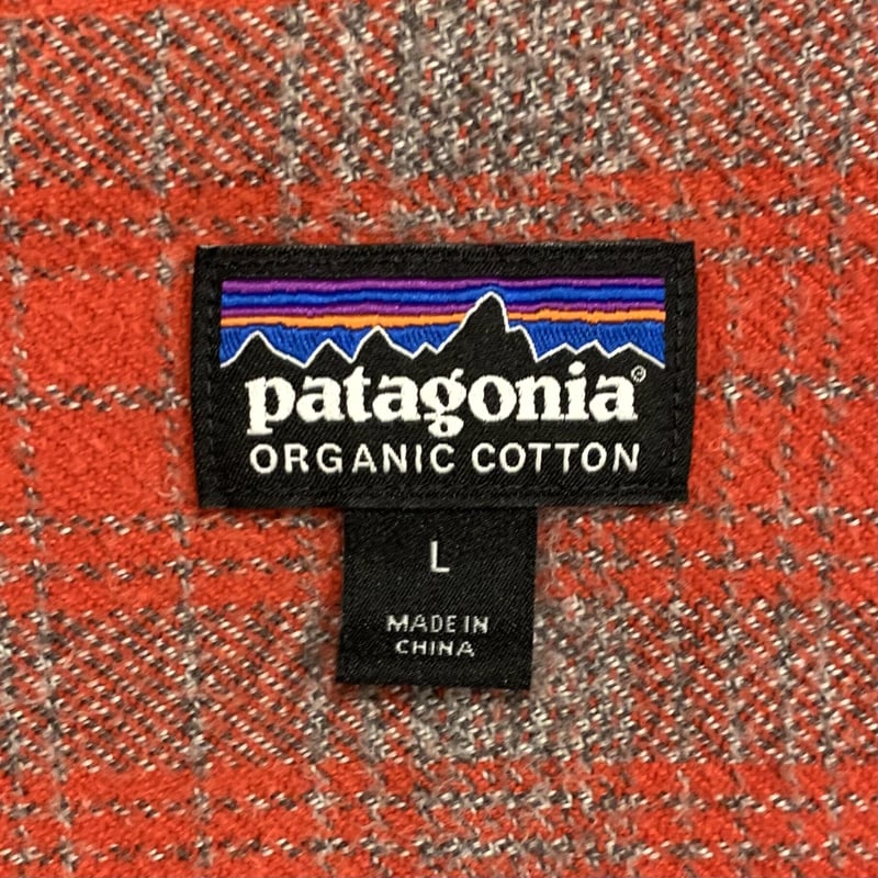 patagonia L/S フランネルシャツ パタゴニア チェック柄 オーガニック