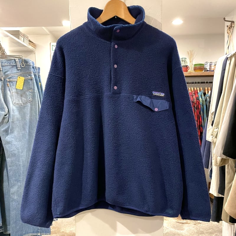 patagonia 90s シンチラスナップT XLサイズ 紺 パタゴニア patagonia 90s シンチラスナップT XLサイズ 紺 パタゴニア