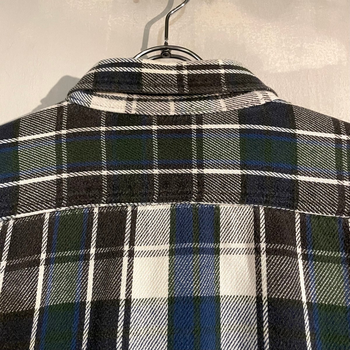 90s FIVE BROTHER L/S ネルシャツ Size 2XL コットンシャツ ファイ